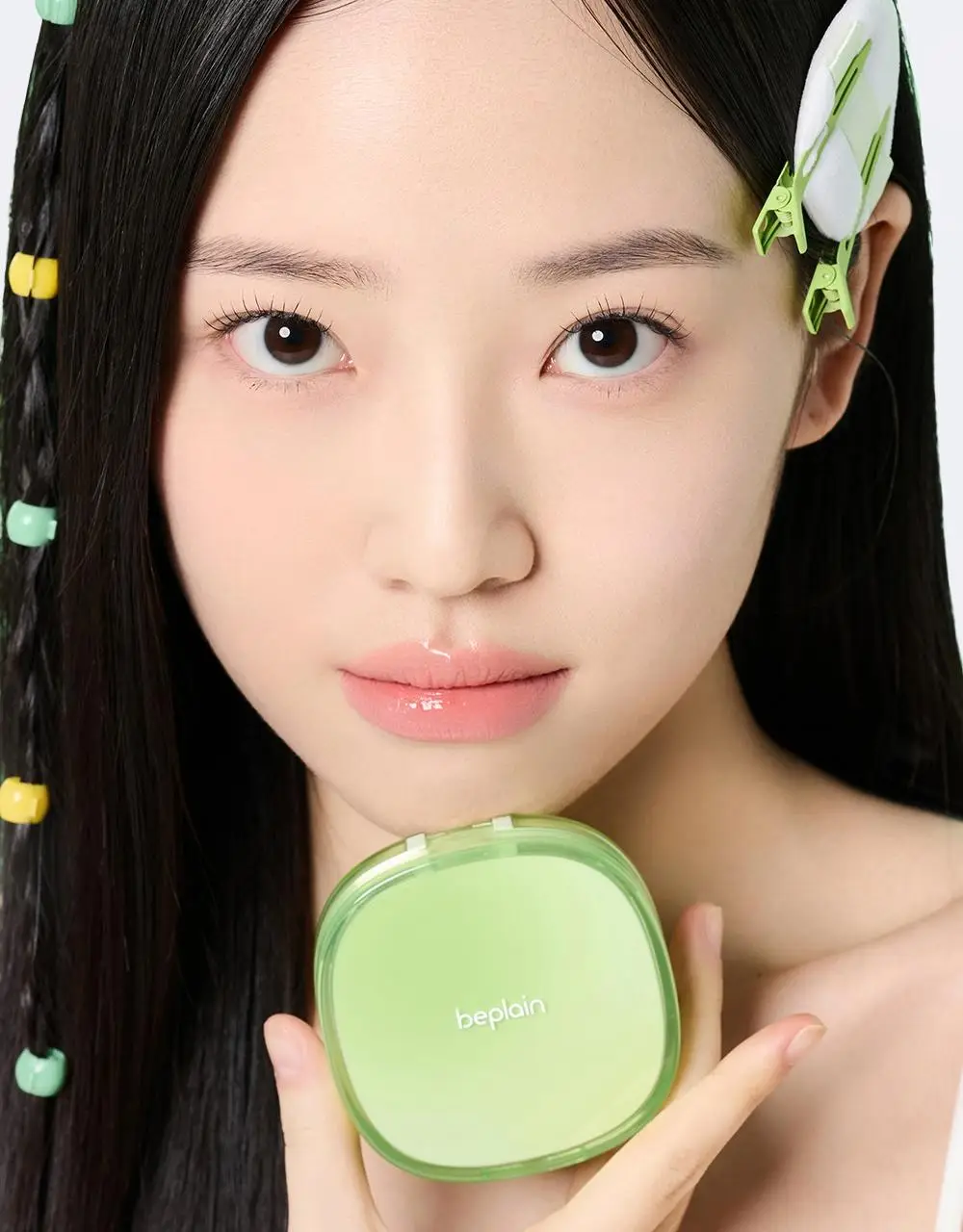 [브러쉬증정/7월올영픽] 비플레인 녹두 코튼핏 파우더 팩트 7g 기획 (+브러쉬 1개) 상세페이지 7